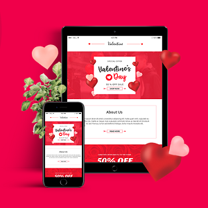JD Valentine Email Template 