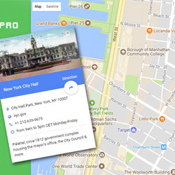 JUX Google Maps Pro 