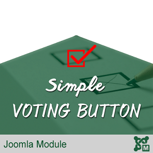Simple Voting Button for Joomla 