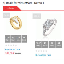 SJ Deals for VirtueMart 