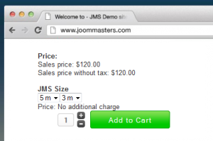JMS Size for Virtuemart 