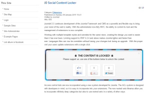 JO Social Content Locker 
