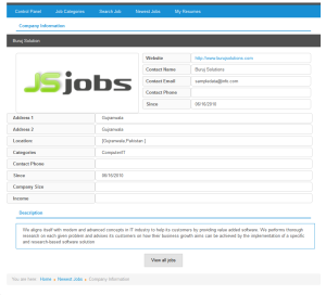 JS Jobs Pro 