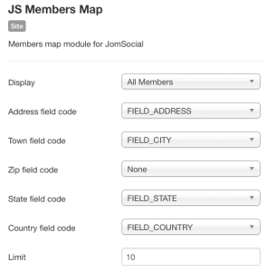 JS Members Map 