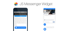 JS Messenger Widget 