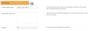 RSS Merge plugin for obRSS 