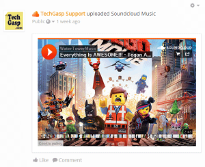 SoundCloud for Jomsocial 