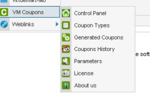 VM Coupons for Joomla 