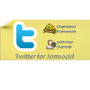 Twitter for Jomsocial 